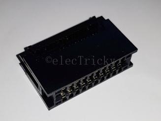 Leiterplattenrandverbinder 2x10 Kontakte 