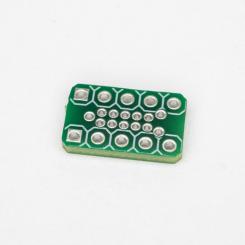 PCB Adapter 2x5 RM1,27mm auf 2,54mm 