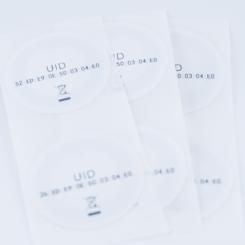 SLIX-L Toniebox-kompatible RFID-Tags (weißer Sticker, UID-Aufdruck) 