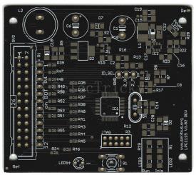 PCB Selfbus ARM Controller 4TE 