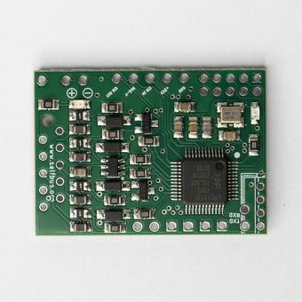 DIY Teile-Set - Selfbus Multifunktions-IO Modul 8x fused nur bestückte Modulplatine