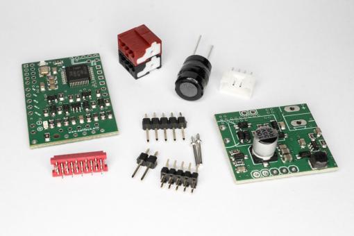 DIY Teile-Set - Selfbus Multifunktions-IO Modul 8x fused Set ohne Gehäuse